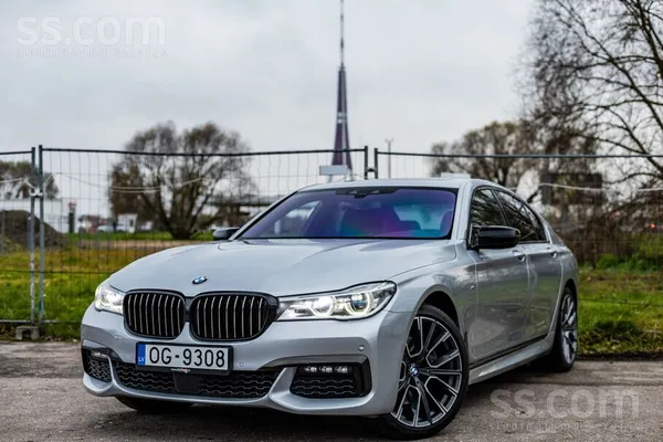 BMW Tikko no Vācijas BMW 730d xDrive M-Paket ar 3.0 dī