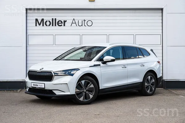 Skoda Enyaq iV 2023, Automāts, Universāls, Balts — Latvijā