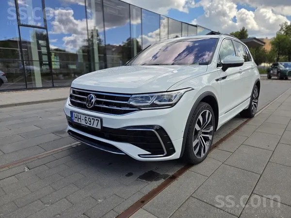 VW Tiguan 2021, pilns R-Line, 2.0 benzīns, 180 kW/245 hp, 4Motion, Dsg7.
Au