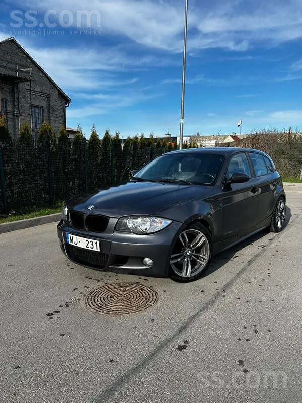 Pārdod 1. sērijas BMW e87, 2004 gads, 2.0 dīzelis, 160 zirgspēki, manuālā āt