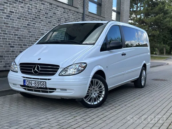 Mercedes Benz Vito 111 Long Cdi-85 kw-116 zs, Mehānika-6 ātrumi, 8 vietas