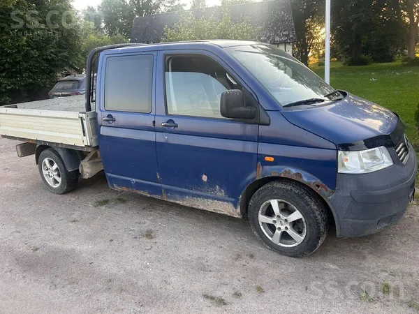Pārdod T5 busu ar kravas kasti. 
Skate līdz 15.07.2026
1, 9D 77kw manuālis