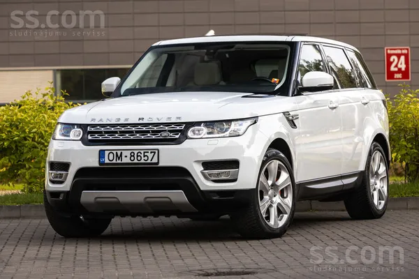 Land-Rover Tikko no Francijas. Range Rover Sport D350 Hybrid 