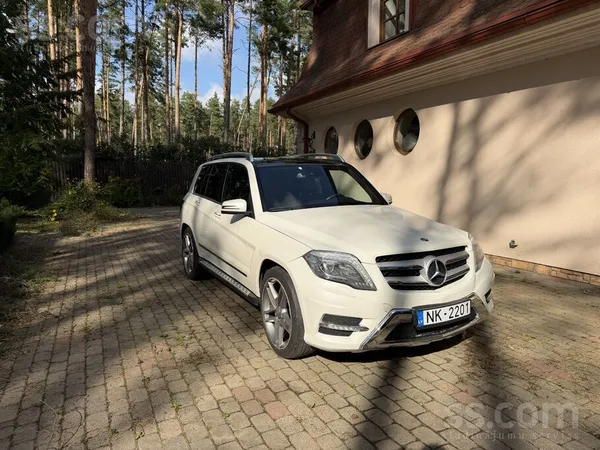 Mercedes Pārdod Mercedes-Benz Glk 250 elegantā baltā perlam