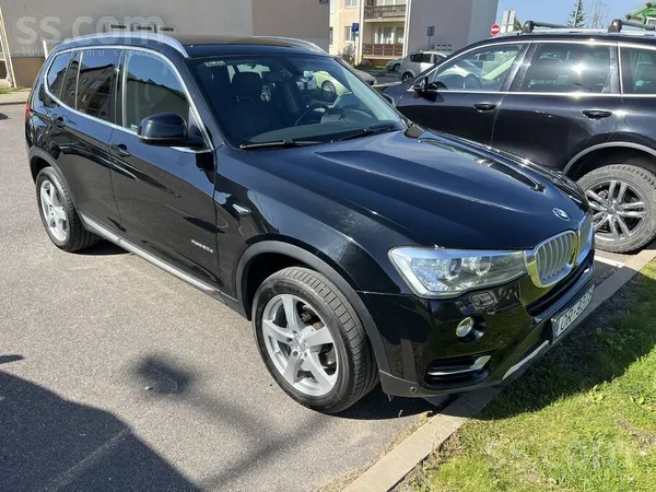 BMW X3 xDdrixe 2.0d, 190Zs, 2016, Automāts, 1 īpašnieks, Latvijā pirkts. 
K