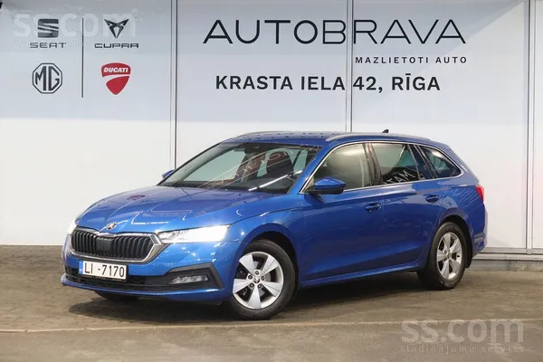 Piedāvājam Škoda Octavia Combi. 1.5 benzīna dzinējs. 110Kw/150Zs. Manuālā pā