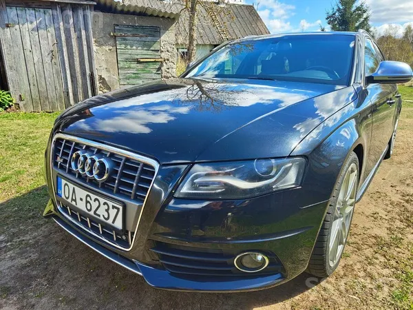 Audi S4 2009, 3.0 benzīns, Automāts, Universāls, Melns — Latvijā
