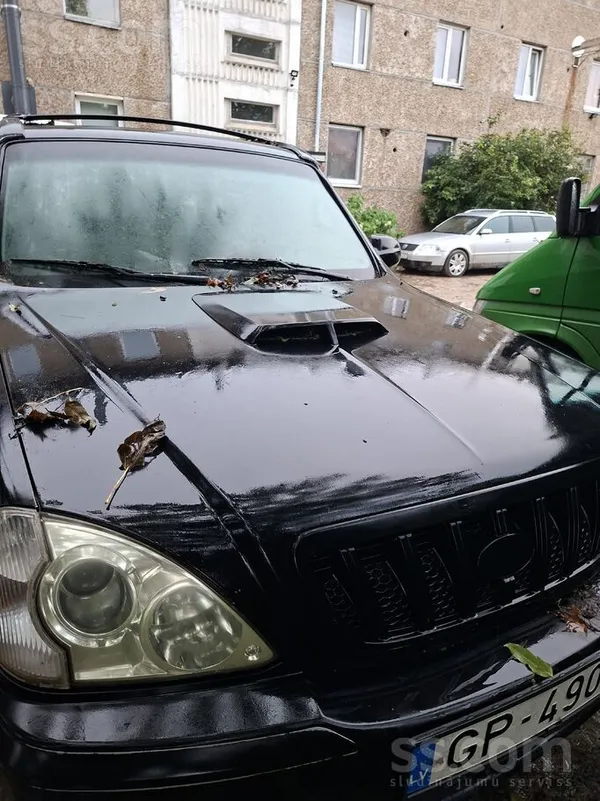 Hyundai Terracan 2002, 2.9D dīzelis, Manuāls, SUV/Apvidus, Melns — Latvijā