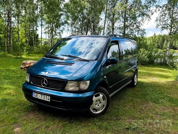 Продаю Vito, газ/бензин. Новый техосмотр до 09.2027. Мощность 105 кВт. На га
