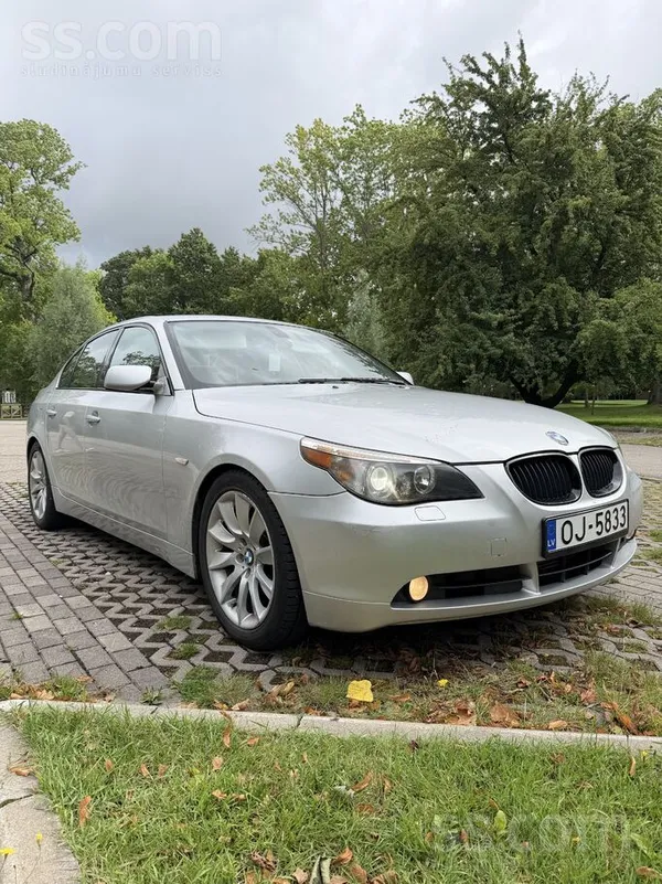 BMW BMW E60 525d 2.5D, 130 kW / 177 ZS, manuālis