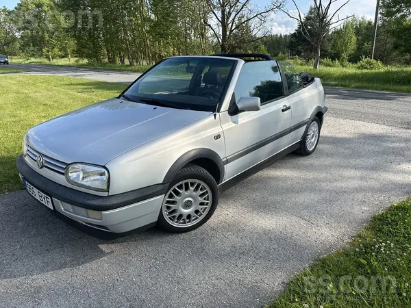 Volkswagen Cabrio with A/c and el. roof