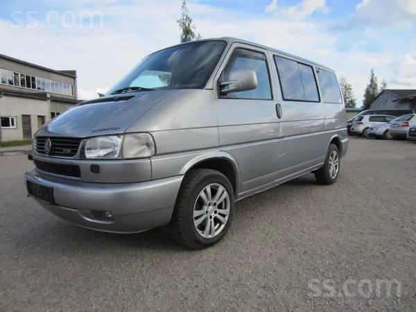 Tikko no vacijas. 2, 5 Tdi Multvan. Laba vizuālā gan tehniskā stāvoklī.