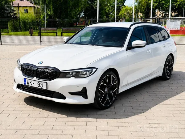 BMW 316 2022, 2.0D dīzelis, Automāts, Universāls, Balts — Latvijā