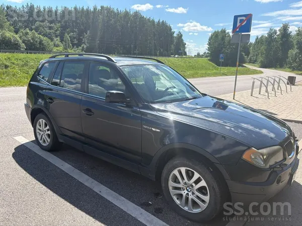 BMW Pārdodas auto bmw x3, ir nelieli vizuāli defekti, 