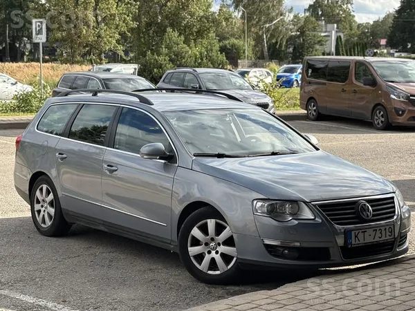Volkswagen Pārdod Passat B6, manuālā 6 ātrumu kārba, kondicio
