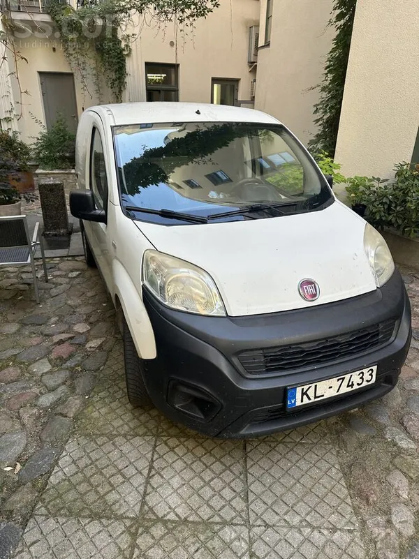 Fiat Fiorino 2017, 1.3D dīzelis, Manuāls, Pikaps, Balts — Latvijā