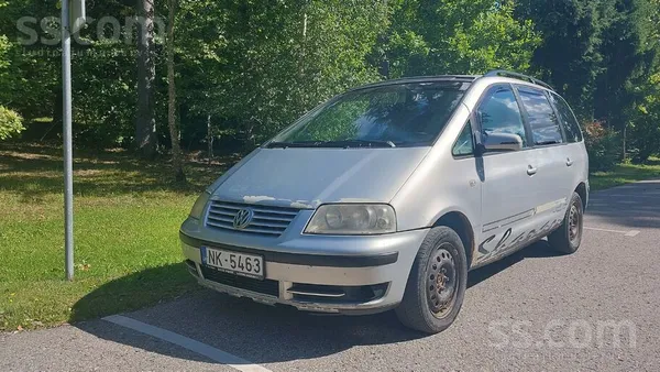 Volkswagen Pardod VW Sharan. 2003.gada. 1.9 dizelis(96kw). Me