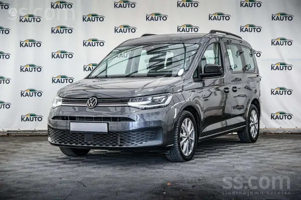 VW Caddy pasažieru, 2021. gads ar Garantiju, 2.0 dīzelis, manuālā transmisij