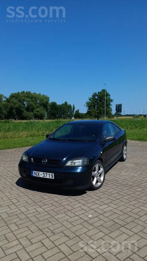 Opel Astra g bertone 1.8i (85kw), 2000. gads. 

Pārdodu samērā retu opel modeli, ar apskati līdz 02.12.2026, nodoklis nomak ...
