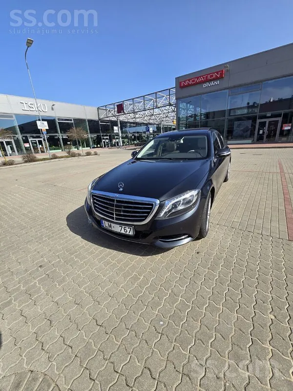 Mercedes Mercedes S350D teicamā stāvoklī, nav bijis Csneg, 