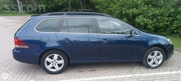 Volkswagen Golf 6 2010, 2.0D dīzelis, Automāts, Universāls, Zils — Latvijā