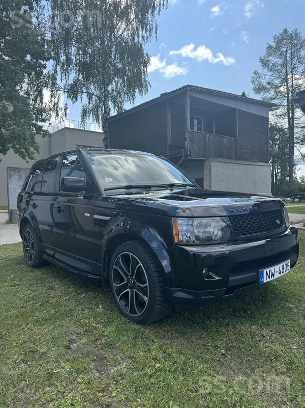 Land-Rover Range Rover Sport 2013, 3.0D dīzelis, Automāts, SUV/Apvidus, Melns — Latvijā
