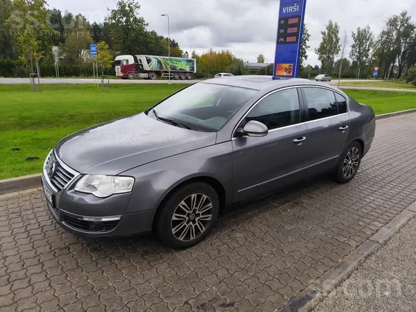 Volkswagen Passat (B6) 2007, 2.0D dīzelis, Automāts, Sedans, Pelēks — Latvijā
