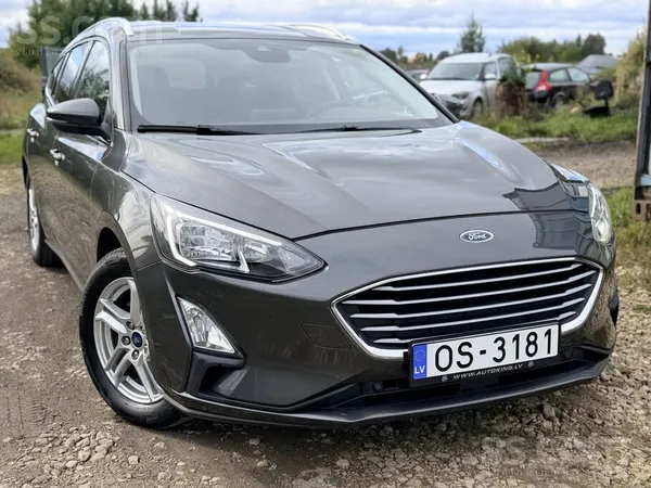 Tikko ievests Ford Focus ar ļoti bagātu aprīkojumu. 1.5D 88kw(120z. s) jaudu