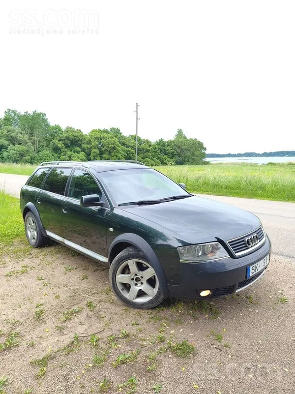 Audi Allroads ar praktiski visu jaunu pneimo piekari, v