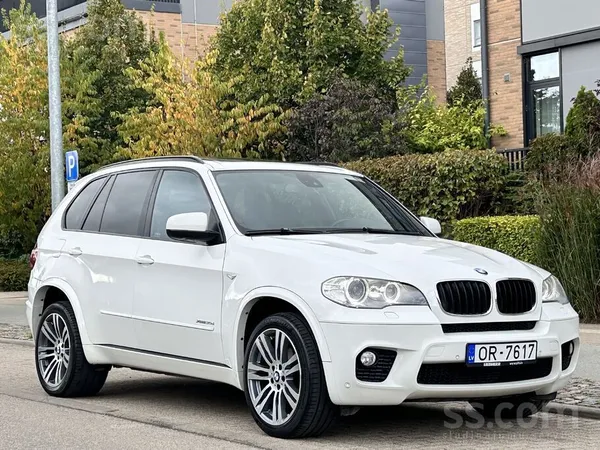 BMW BMW X5 3.0 dīzelis “180 kW / Alpine White / M-Spor