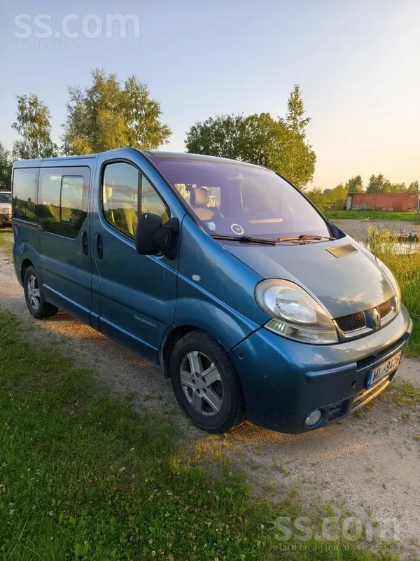 Pārdodu 2004. gada Renault Traffic Generation, 2.5dci ar manuālo ātrumkārbu.