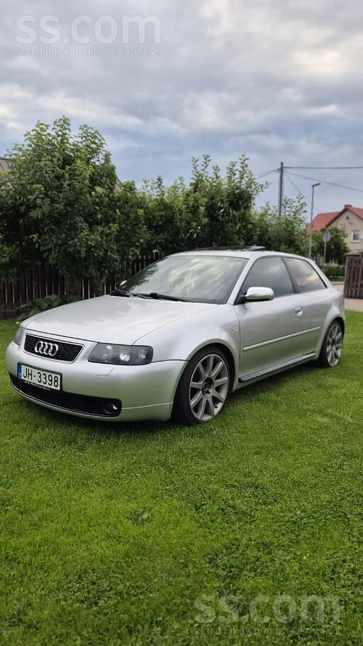 Audi S3 2003, 1.8 benzīns, Manuāls, Hečbeks, Sudrabs — Latvijā