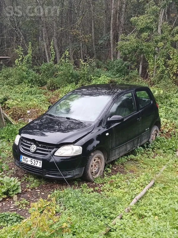 Volkswagen Tiek pārdot foxiņš nevar iziet tehnisko apskati dē