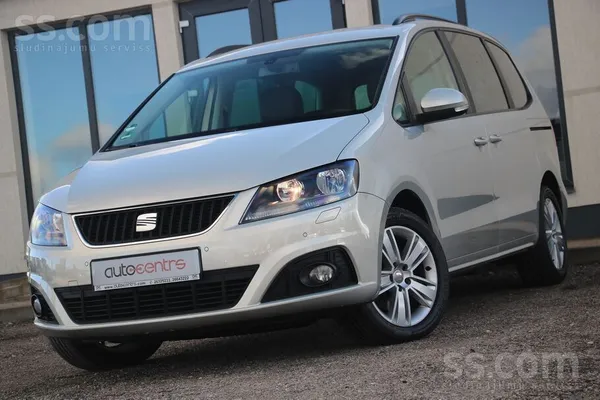 No Vācijas, Seat Alhambra, Comfortline, 2.0Tdi 140zs dīzeļa dzinējs
Pirmā