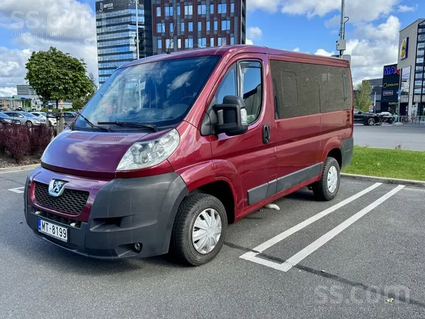 Peugeot 9 vietas, pasažieru, vinjeti nevajag, loti ietilpī