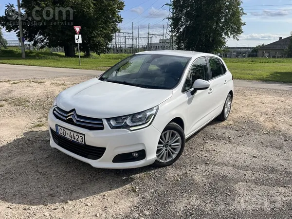 Citroen Citroen C4, 2018 gads automāts, nomainita zobsiksn