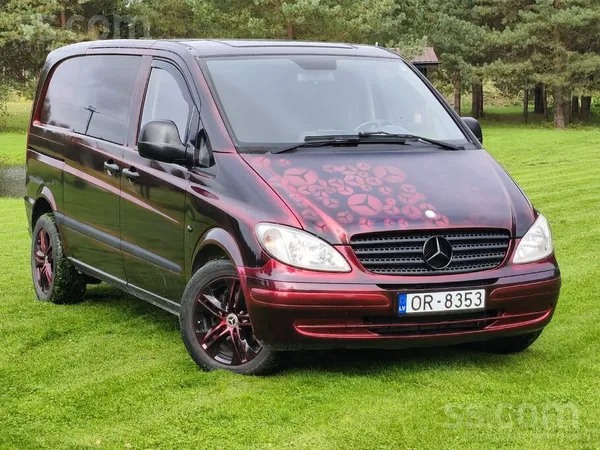 Mercedes Benz Vito. 
Ievesta no Vācijas. 
2.2D 80kw. 
Automātiskā ātrumkā