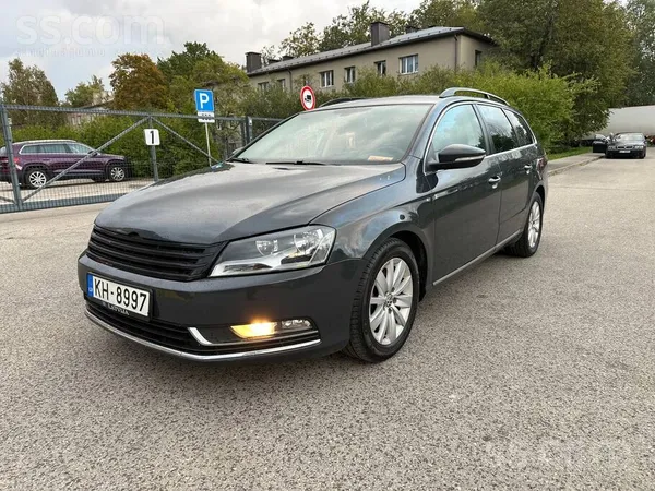 Volkswagen Passat (B7) 2012, 2.0D dīzelis, Automāts, Universāls, Pelēks — Latvijā