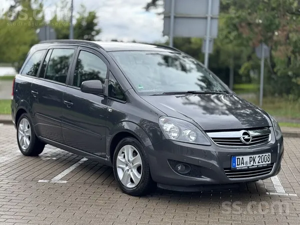 Opel Zafira 1, 8 benzīns 103 kw, 7 Sēdvietas. 