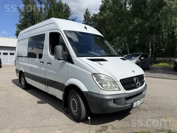 3.0D V6 Sprinteris, jauna TA, pilna darba kartiba, vis strādā. Sēdies un bra