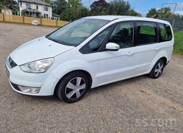 Ford Pārdodu Ford Galaxy, 2009. gada, baltā krāsā ar 2.