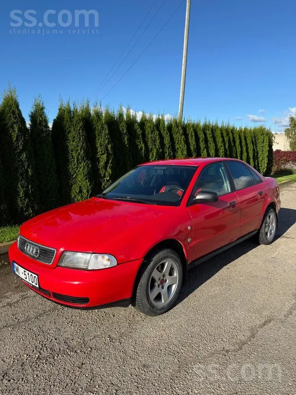 Tiek pārdots budžeta Ferrari: Audi A4 B5 ar uzticamo 1.9tdi (81kw / 110zs) A