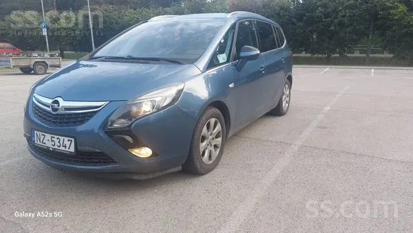 Opel Opel Zafira 1.6D 2013. gads 320 000 km 5 100 €