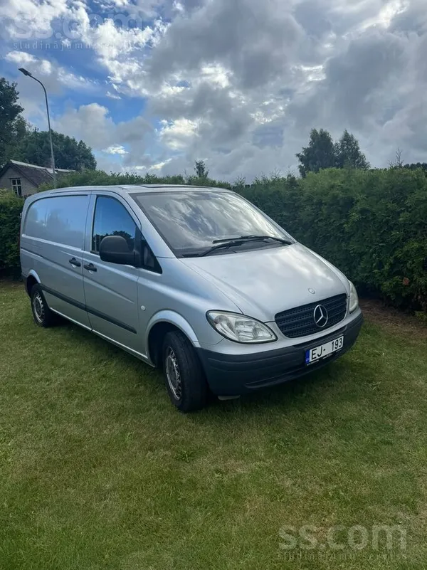 Mercedes-Benz Vito 109 Cdi
2009. gads 2.2 dīzelis 85 kW 6 pakāpju manuālā p