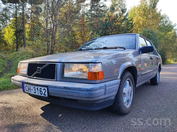 Volvo 740 1990, 2.0 benzīns, Manuāls, Sedans, Pelēks — Latvijā