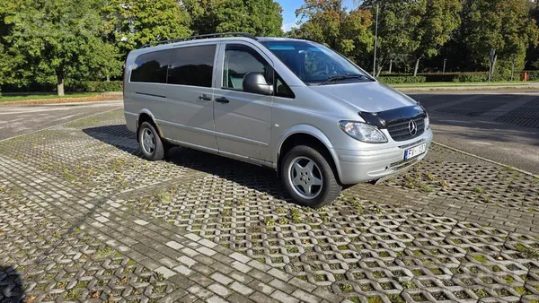 Mercedes Vito 2007, 2.2D dīzelis, Automāts, Furgons, Pelēks — Latvijā