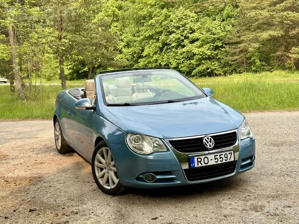 Pārdodu Volkswagen Eos kabrioletu 2.0 Turbo benzīna dzinējs. 
2007. gads, n