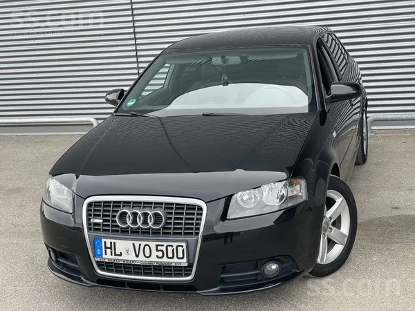 Audi Audi A3 2.0d. Sline Automats Oriģināls nobraukums