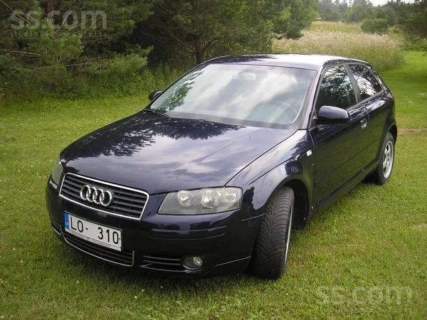 Pārdod Audi A3 ar 1, 6 benzīna dzinēju. Manuālā kārba. Pie 343300 km mainīta