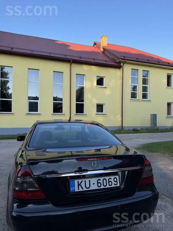 Sveiki, nesteidzi tirgoju Mercedes Benz E 220, 2006 gada, 2.2 D, auto ekonomisks. Tehniskais stavoklis - Dzinejs strada elega ...